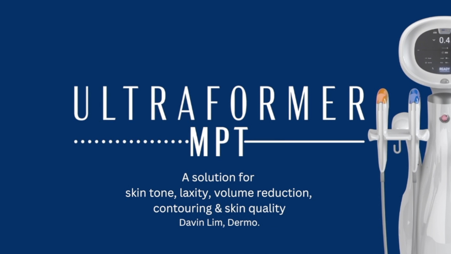 HIFU An elite treatment for facial contouring and skin tightening