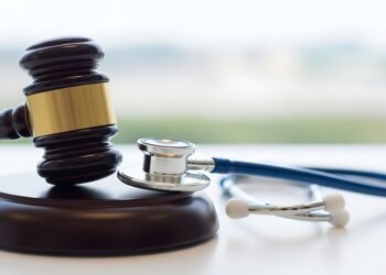 law gavel stethoscope